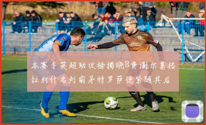 本赛季英超助攻榜揭晓B费谢尔基格拉利什名列前茅特罗萨德紧随其后